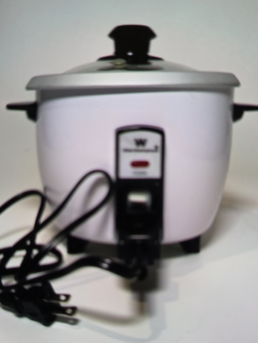 White Rice Cooker WRA3000- Compact Home Kitchen Cooker - Picture 2 of 6